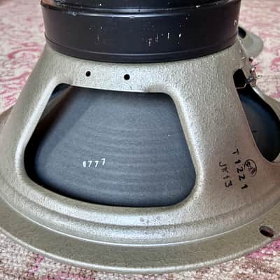 Celestion T1221 G12M 25w Kurt Mueller 1777 cones 1976 image 3