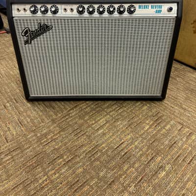 Fender '68 Custom Deluxe Reverb Combo Guitar Amp image 1