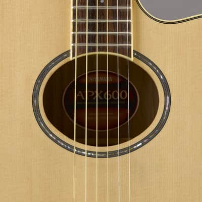 Yamaha APX600 Acoustic Electric Guitar - Oriental Blue Burst image 3