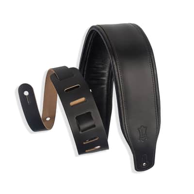 Levy's M26 Pd Blk Tracolla In Pelle Pieno Fiore Imbottita Black 3 image 1