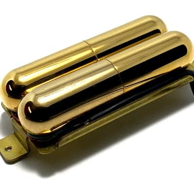 Dragonfire Lipstick Humbucker, Neck Position Specialty Tube Style Pickup, AlNiCo V, Passive, Gold image 1