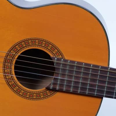 Vintage Epiphone Ec 20 Ec20 Nylon String Classical Guitar W/ Case Mij Japan image 4