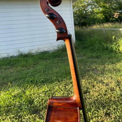 Anton Kessel Professional Antique Cello 1890 Leipzig Germany Guarneri Model image 8