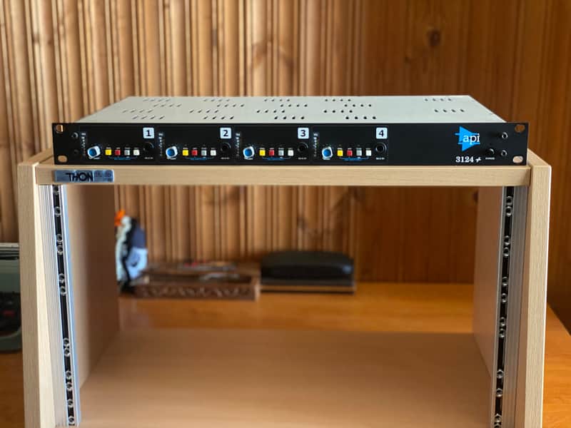 API 3124+ 4-Channel Mic Preamp – Mint! image 1