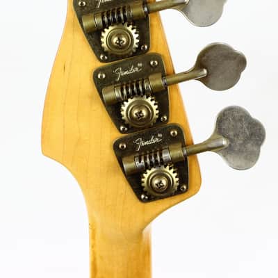 1976 Fender Precision Bass Fretless Maple Neck | Black Finish, Original Case image 13