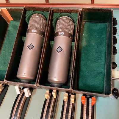 Neumann U47 TUBE  MATCHED! LONG BODY   # 2730 # 2731  MICROPHONE VINTAGE image 4