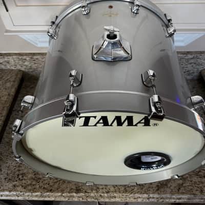 Tama Starclassic Maple MIJ Early 2000's Titanium Silver 4 pc Shell Pack image 21