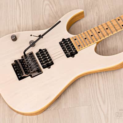 2017 Ibanez Prestige RG652AHML Left-Handed Antique White Blonde, Near-Mint w/ Case image 9