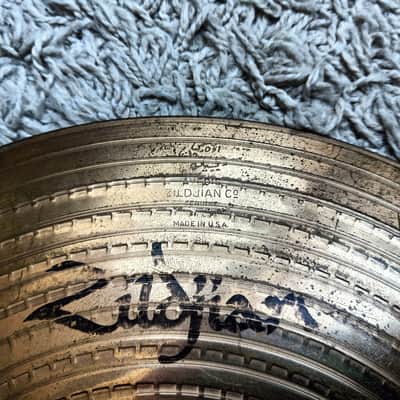 ZILDJIAN SCIMITAR BRONZE HI HAT 14" image 5