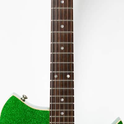 Fano Alt De Facto RB6 Thinline 2023 Candy Green Sparkle Light Distress image 3