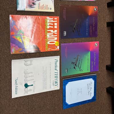Lot of Music Learning books-Theory, Scales, Chords, Arpeggios & More- Piano image 1