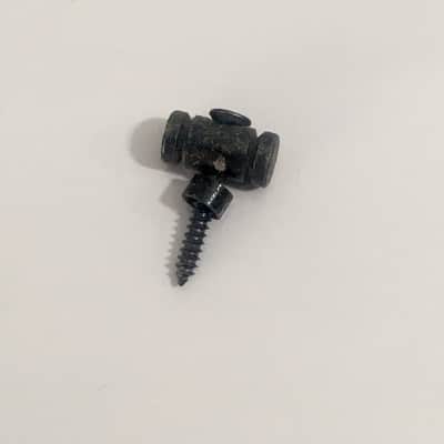 One Black Custom Strat Tele String Retainer Guide Chrome Relic Electric Guitar Luthier image 3