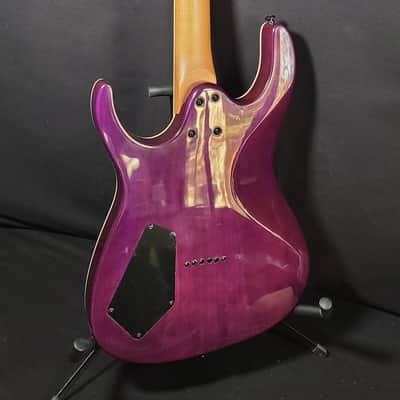 Leo Jaymz Monsoon 2025- Violet Burl- Never Played Professional Set up/Intonated image 6