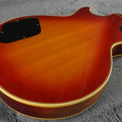 Aria Pro II Custom Single Cut Electric Guitar Cherry Sunburst MIJ image 16