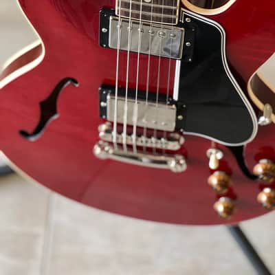 Gibson Custom CS-336 Guitar Figured Top Faded Cherry 6 lbs 6 oz image 16