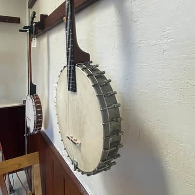 1890s S. S. Stewart Banjeaurine Short Scale 5-String Banjo image 4