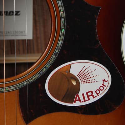 Ibanez AE160 Acoustic Electric Guitar Solid Spruce Top Vintage Mahogany Sunburst image 4