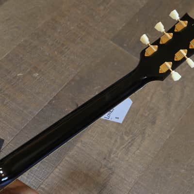 2022 Gibson Custom Shop 1954 Reissue Les Paul Custom 70th Anniversary Electric Guitar Black Ebony + COA OHSC image 18