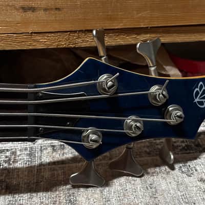 Ibanez BTB405QM-TB Standard 2001 - 2002 - Transparent Blue image 14