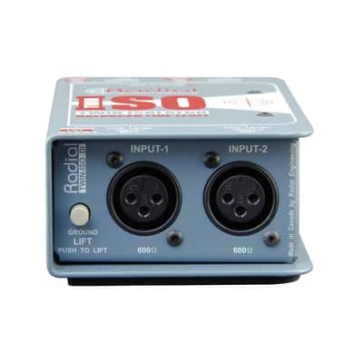 Radial Engineering Twin-Iso Two Channel Line Level Isolator Bundle w/Pig Hog PHM10 8mm Mic XLR Cable and Liquid Audio Polishing Cloth image 3