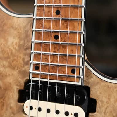 Mayones NAMM Regius 4Ever 6 – Master Grade Myrtlewood Burl with Mayones HISCOX Case image 13