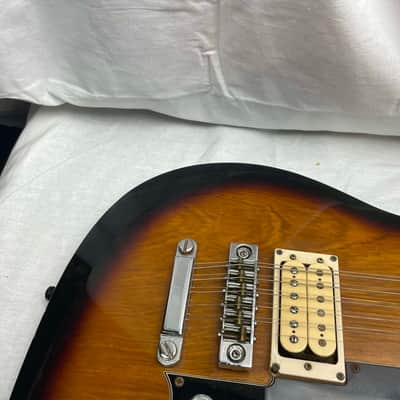 Ibanez Studio Series ST1200 Studio Twin 6/12 Double Neck doubleneck Guitar with Case MIJ Made In Japan 1978 - Brown Sunburst image 3