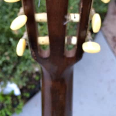 1960's Bruno Ventura 1583 Japanese Made Classical Guitar image 9