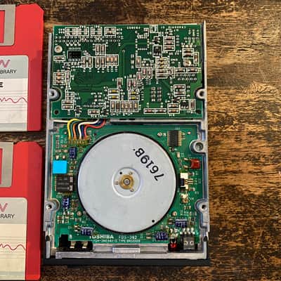 Yamaha TX16W Parts Floppy Drive & Sound Library Manual image 8