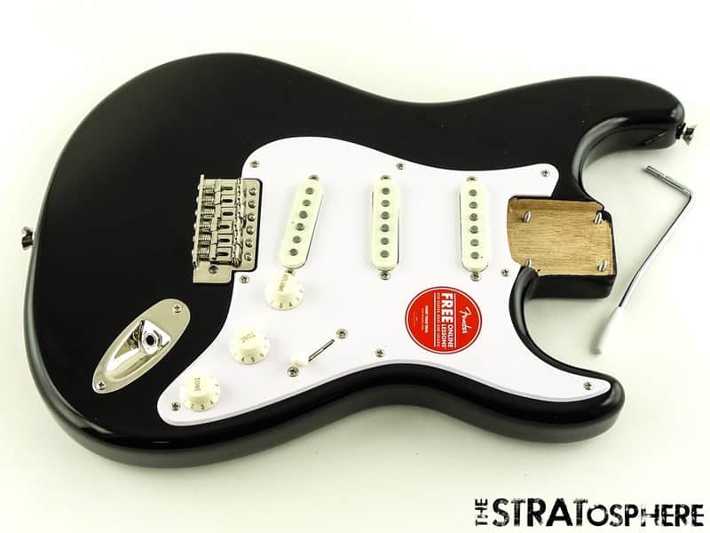 LOADED Fender Squier Classic Vibe 50s Stratocaster, BODY Strat Black $30 OFF image 1