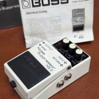 Vintage Boss NS-2 - 1987 Japan - Noise Suppressor - Silver Label First Month Production (Serial 841031) - MINT / BOXED / MIJ image 7