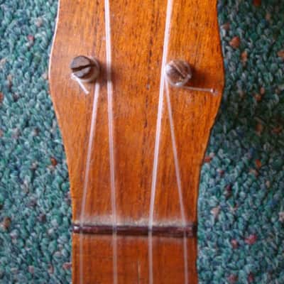 No Name Nunes Style Soprano Ukelele c1920's Solid Koa image 4