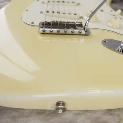 1966 Fender Stratocaster- Only Refin - Olympic White 3,3kg image 8