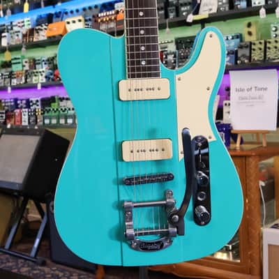 Reverend Greg Koch Signature Gristle 90 Tosa Turquoise w/ Case #37934 *Prototype* image 2