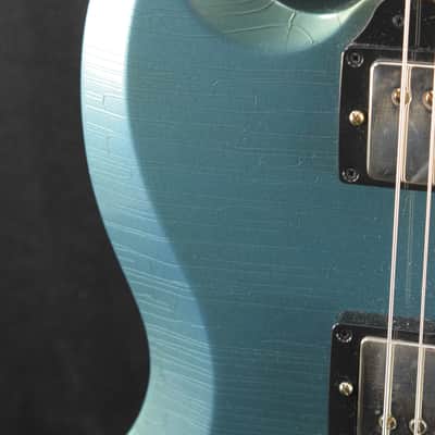Gibson Murphy Lab 1964 SG Standard With Maestro Vibrola Pelham Blue Light Aged image 5