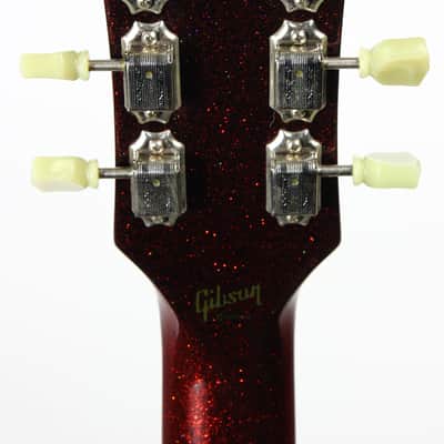 2008 Gibson Custom Shop 1963 ES-335 Red Sparkle -- MATCHING HEADSTOCK, Historic '63 Reissue, Block Inlays image 16