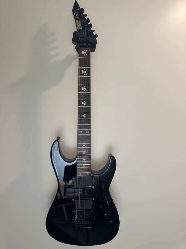 ESP KH-2 Kirk Hammett Signature 1995 - 2019 - Black image 1