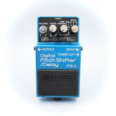 Boss PS-2 Digital Pitch Shifter Delay 1989 Made in Japan Guitar Effect Pedal BA27010 image 2