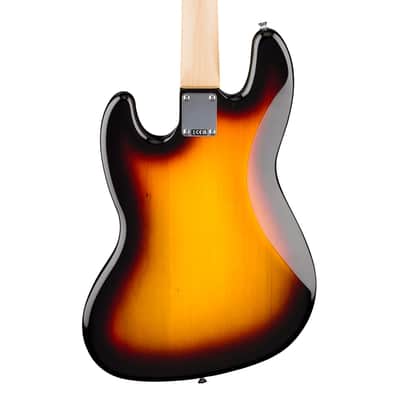 Used Fender Standard Jazz Bass Guitar - 3-Color Sunburst w/Laurel FB image 7