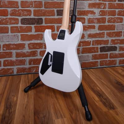 ESP Custom Shop M-II HSS Snow White with Queensryche Triryche Empire Logo 2026 w/OHSC image 8