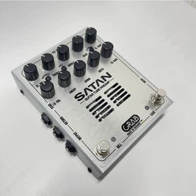 Crab Guitar Effects SATAN Ola`s Sound Preamp Fortin Randall Amp in a box High gain lead Metal Distorion Overdrive Pedal Blues Rock Drive EQ image 2