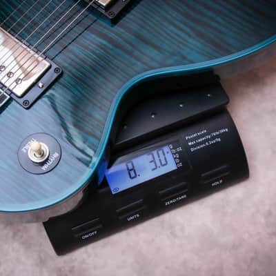 GIBSON USA Custom Shop Special Order Les Paul Axcess Custom Widow "Peacock Blue" (2026) image 21