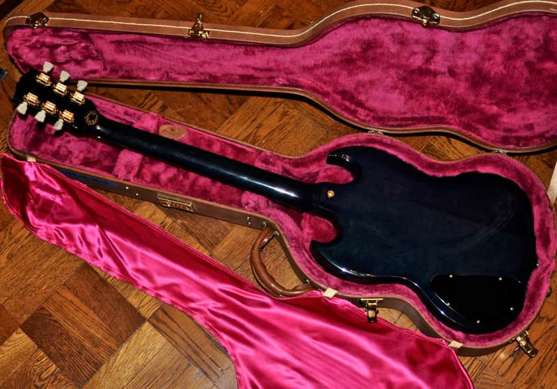 1997 Gibson SG Special Limited Edition - Transparent Blue - Pearl