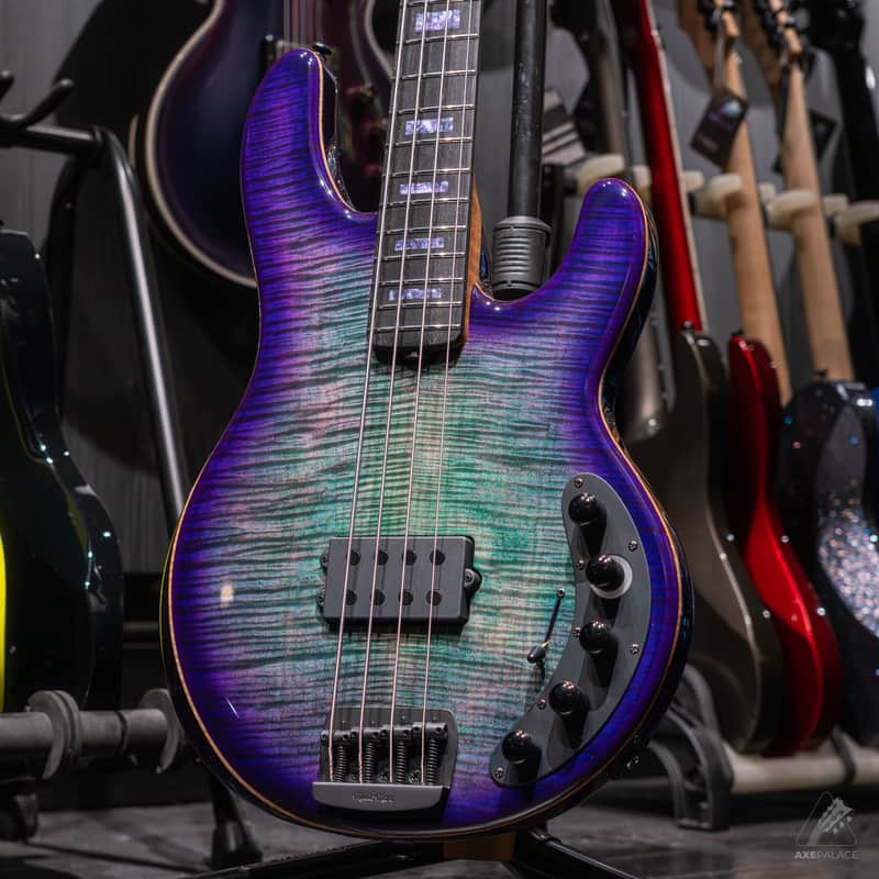 Ernie Ball Music Man DarkRay 4 BFR – Grapes of Wrath image 1