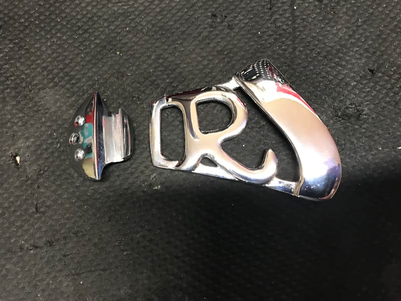 Rickenbacker  12 String tail piece Chrome image 1