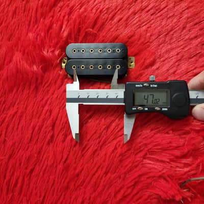Gotoh (Goto) PAF Clone Pair - Used By Tokai, Burny, Fresher, etc...  1970's - 1980's - Double Black Bobbins - Double Gold Hex Pole - Made in Japan MIJ image 20