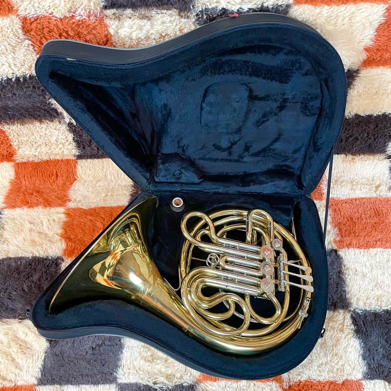 RS Berkeley Double French Horn F/Bb 4 Valve With Case And Mouthpiece (See Video) image 1