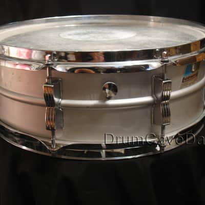 VINTAGE 1970s LUDWIG LM404 5X14" ACROLITE SNARE DRUM, DEMO VIDEO, ALL OEM! image 5