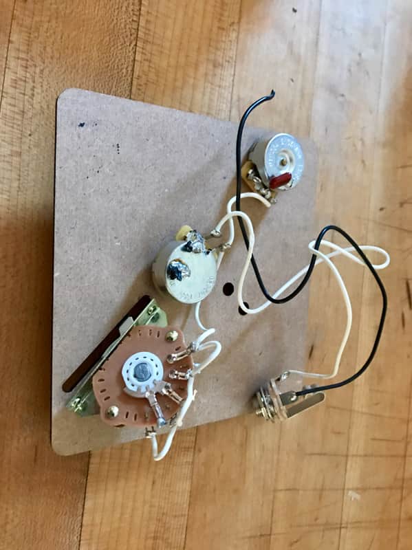 Fender Ltd Ed American Standard Tele HH Wiring Kit image 1