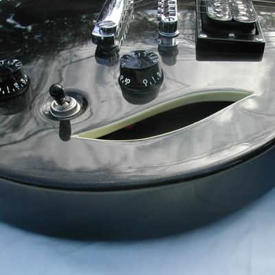 Dean Boca 6 string Charcoal with flake image 11