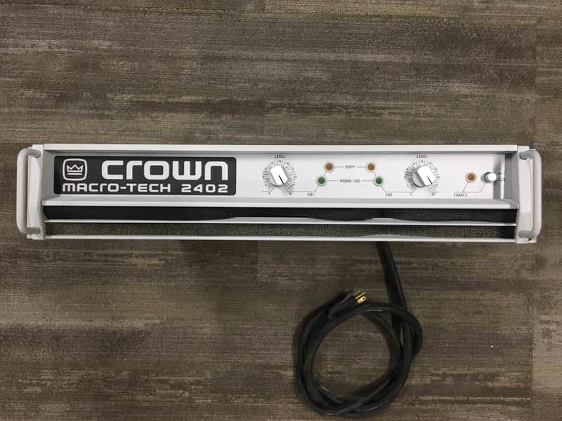 Crown Macro-Tech 2402 2-Channel Power Amplifier Bild 1